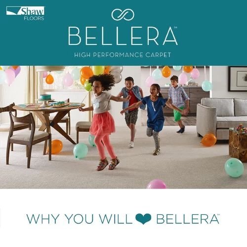 Bellera Carpet Cover Logo from Gerami's Floors in Lafayette