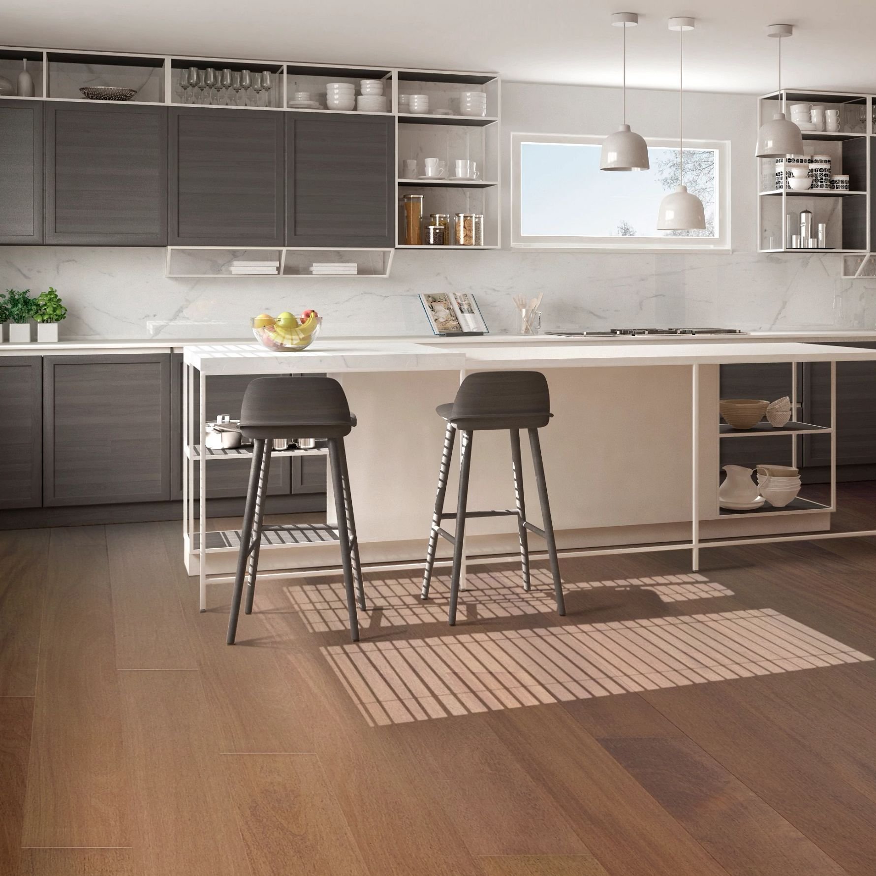 Top Kitchen Design Trends Cover Photo from Gerami's Floors in Lafayette